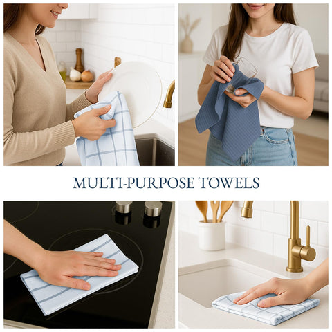 Lane Linen multi-use towels suitable as dish and hand towels