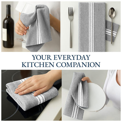 14x25 inch towels offer ample coverage for drying tasks