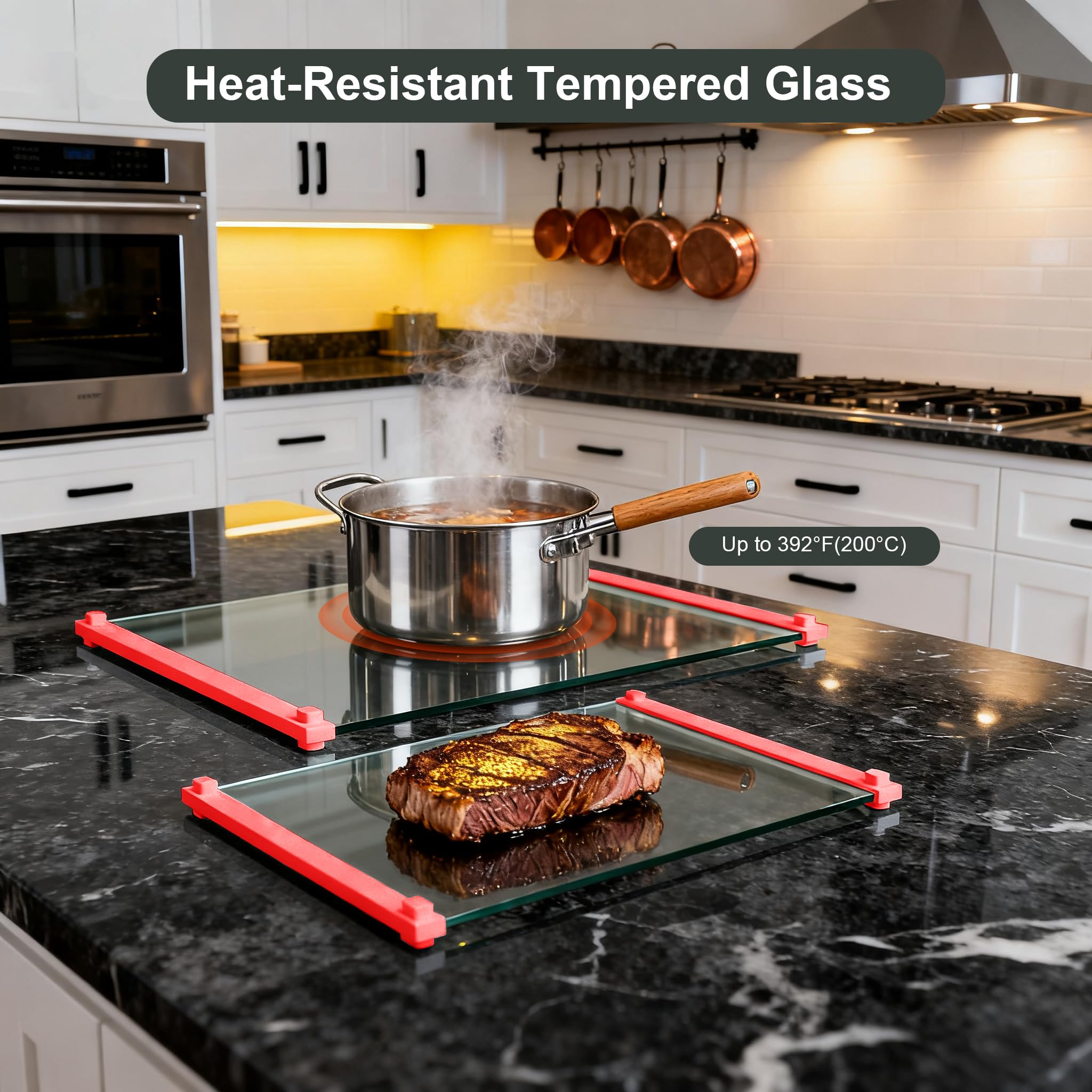 LANGBOHOS multi-functional board serves chopping, charcuterie, and mats