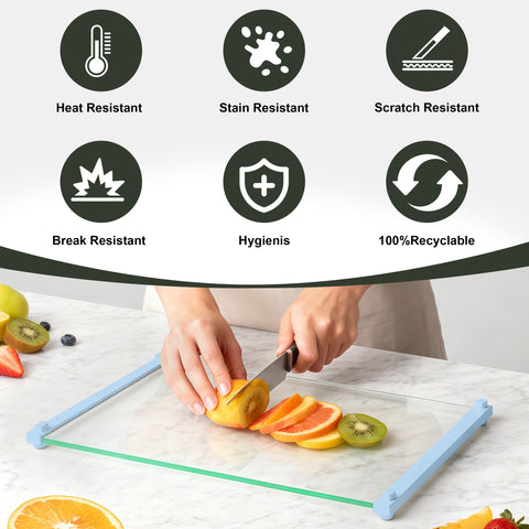 LANGBOHOS multi-functional board doubles as a chic serving tray