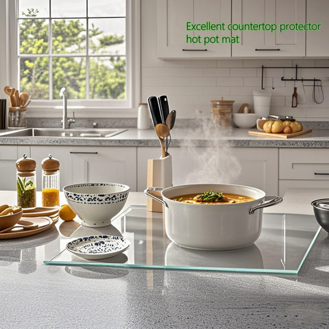 LANGBOHOS non-slip bottom keeps board steady during chopping and serving.