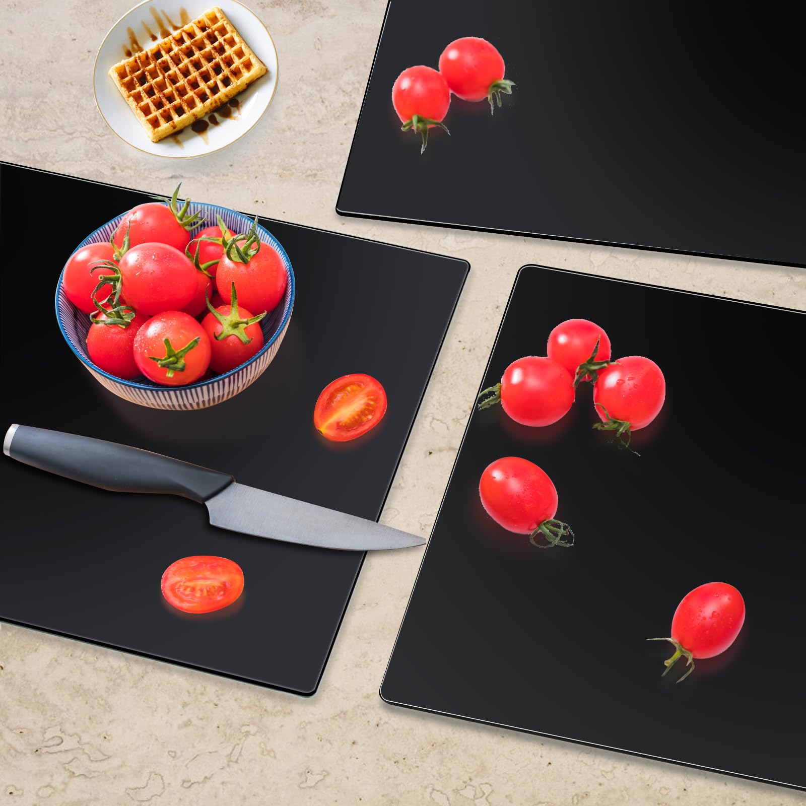 LANGBOHOS versatile uses include chopping, serving, and decorative displays