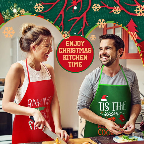 Langyiwee large 80x60 cm apron provides full coverage while cooking.