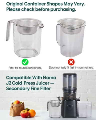 LANGZIHT Nama J2 secondary fine filter enhances mouthfeel.