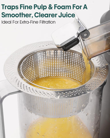 LANGZIHT pulp strainer deep cone design increases capacity and reduces clogging