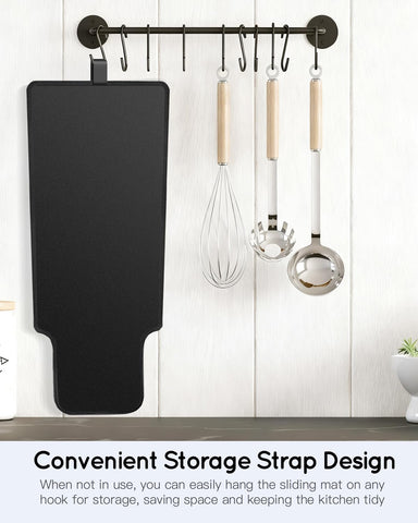 LANGZIHT sliding pad fits Ninja FS605 for stable cleaning and repositioning.