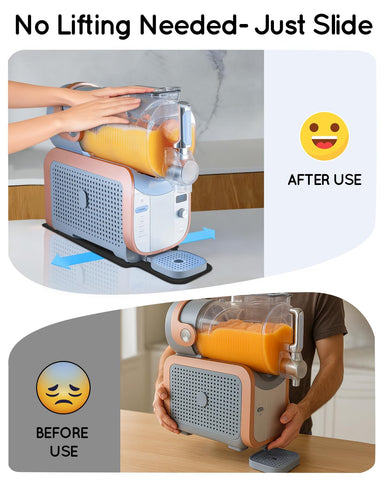 LANGZIHT sliding pad non-slip side anchors the Ninja FS605 during sliding.