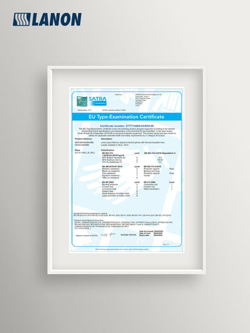 LANON CE and FDA-certified safety standards noted on packaging