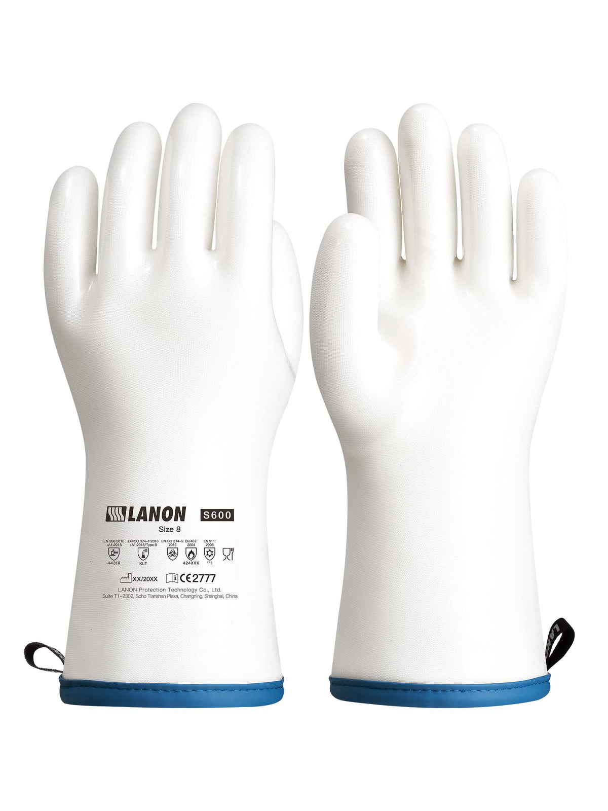 LANON Liquid Silicone Gloves for oven use showing heat resistance and grip