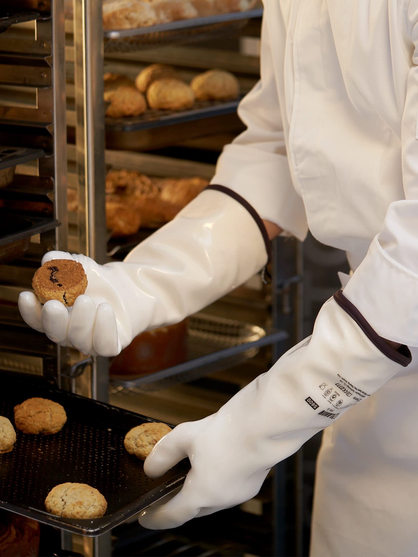 LANON Protection heat-resistant gloves withstand extreme oven and grill temps