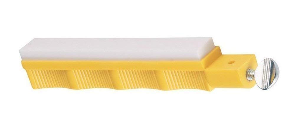Lansky Ultra Fine Sharpening Hone highlighting kitchen knife edge refinement capabilities.