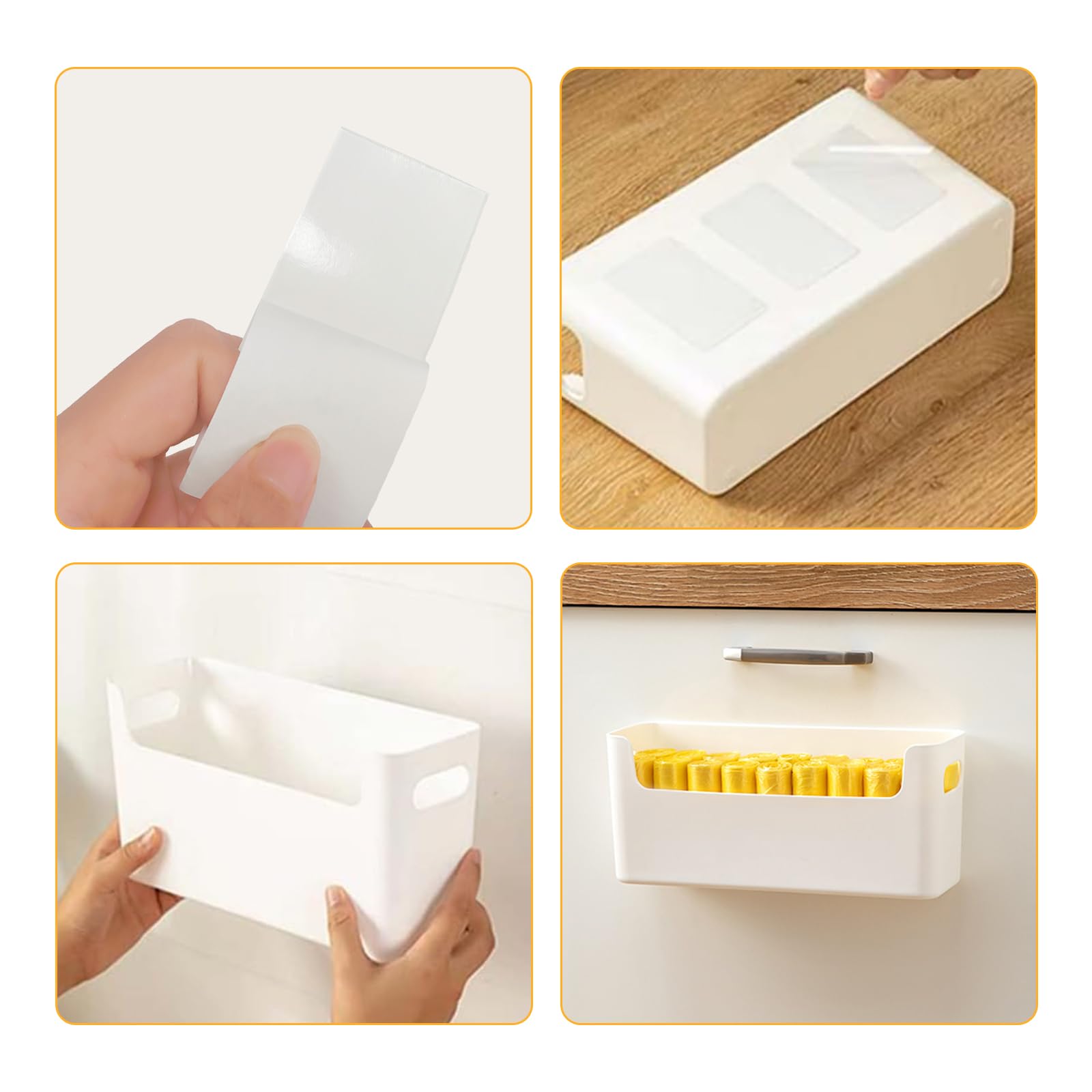 LANSKYWARE translucent plastic blends with any kitchen or bathroom style