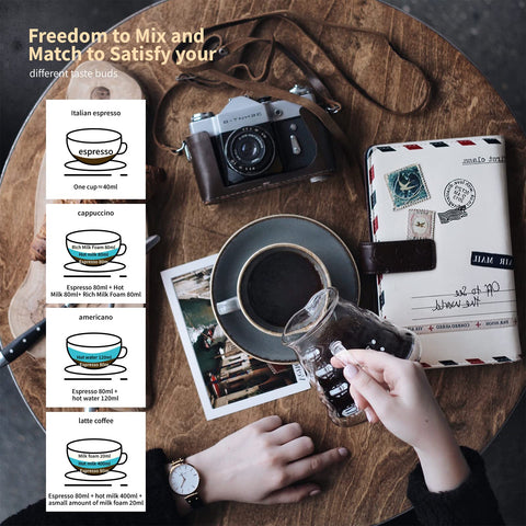 LAOION Cuban Coffee Maker auto shutoff feature for safety