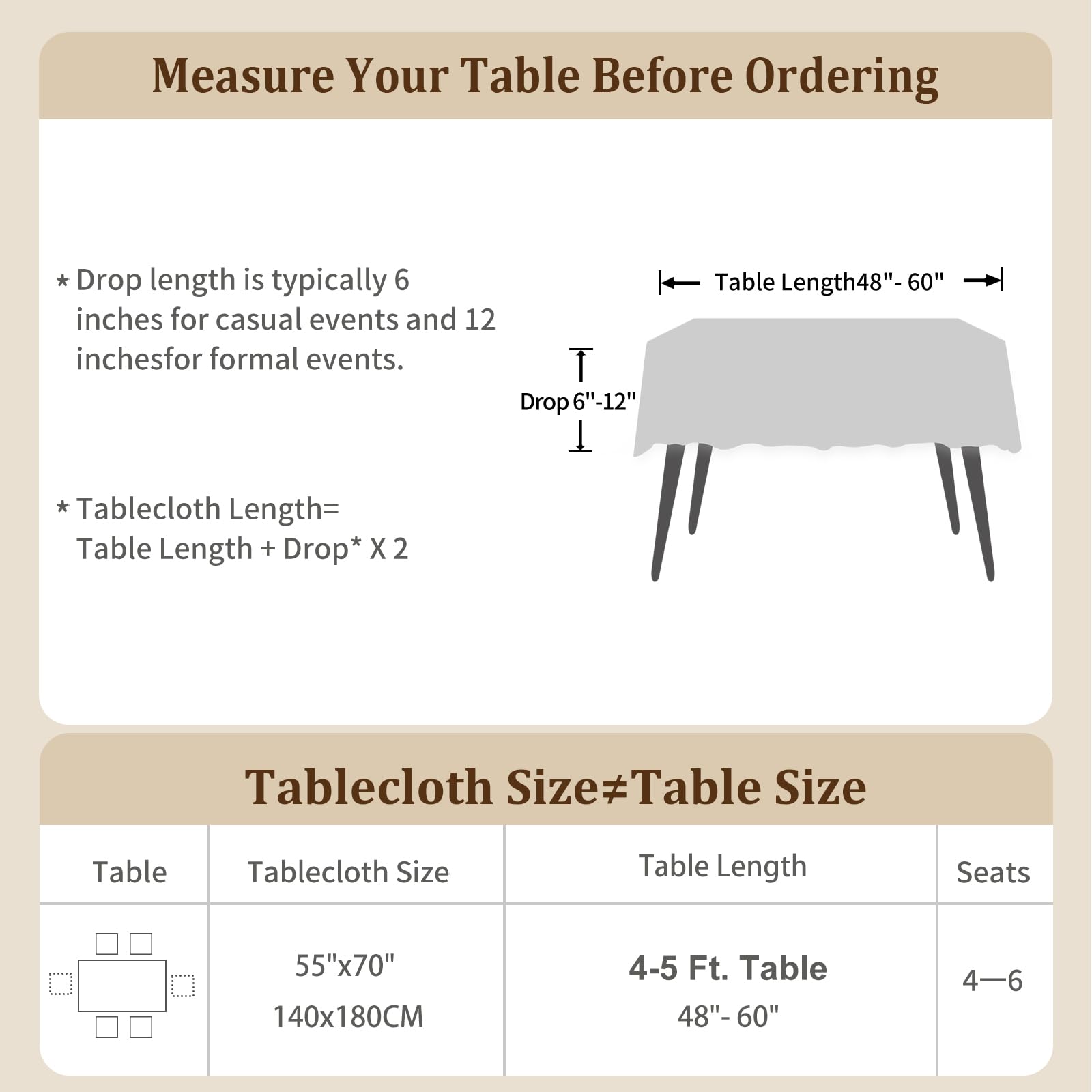 Laolitou Cotton linen weave tablecloth texture suitable for everyday use