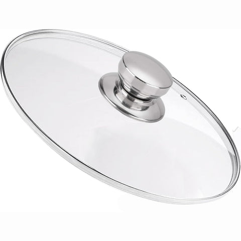 Laplad 11-inch tempered glass lid with clear view and sturdy rim