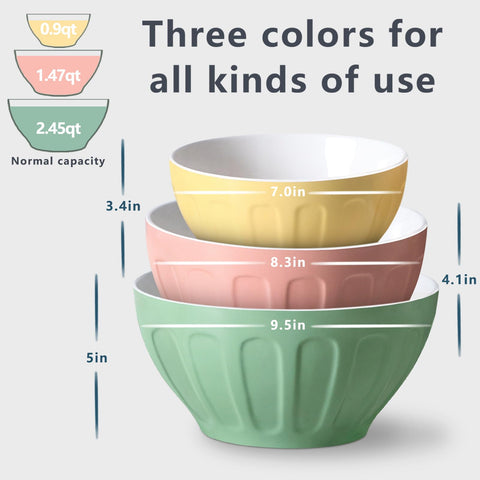 Lareina large prep bowl for dough and fruit