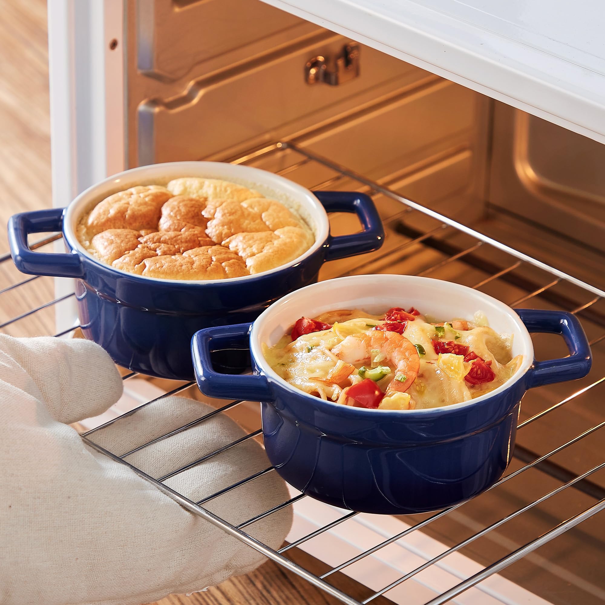 Lareina compact 12oz dish perfect for personal meals and small menus.