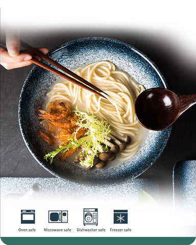 Lareina large 60 oz ramen bowl suitable for pho or udon.