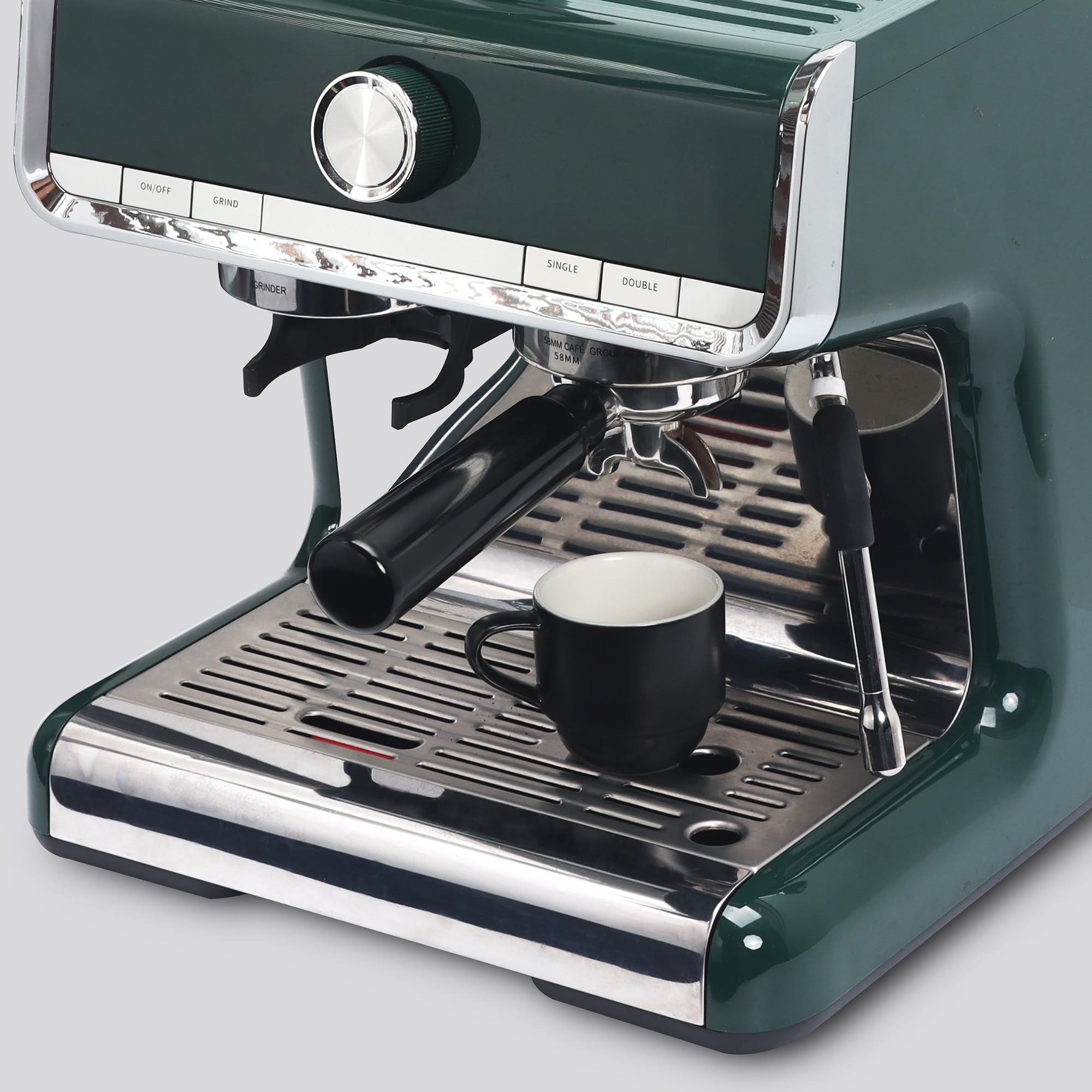 Lareina matte-black demitasse mugs add modern elegance to daily coffee