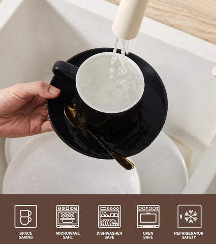 Lareina stack display shows compact storage for small kitchens.