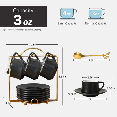 Lareina stainless stackable rack keeps cups organized stylishly.