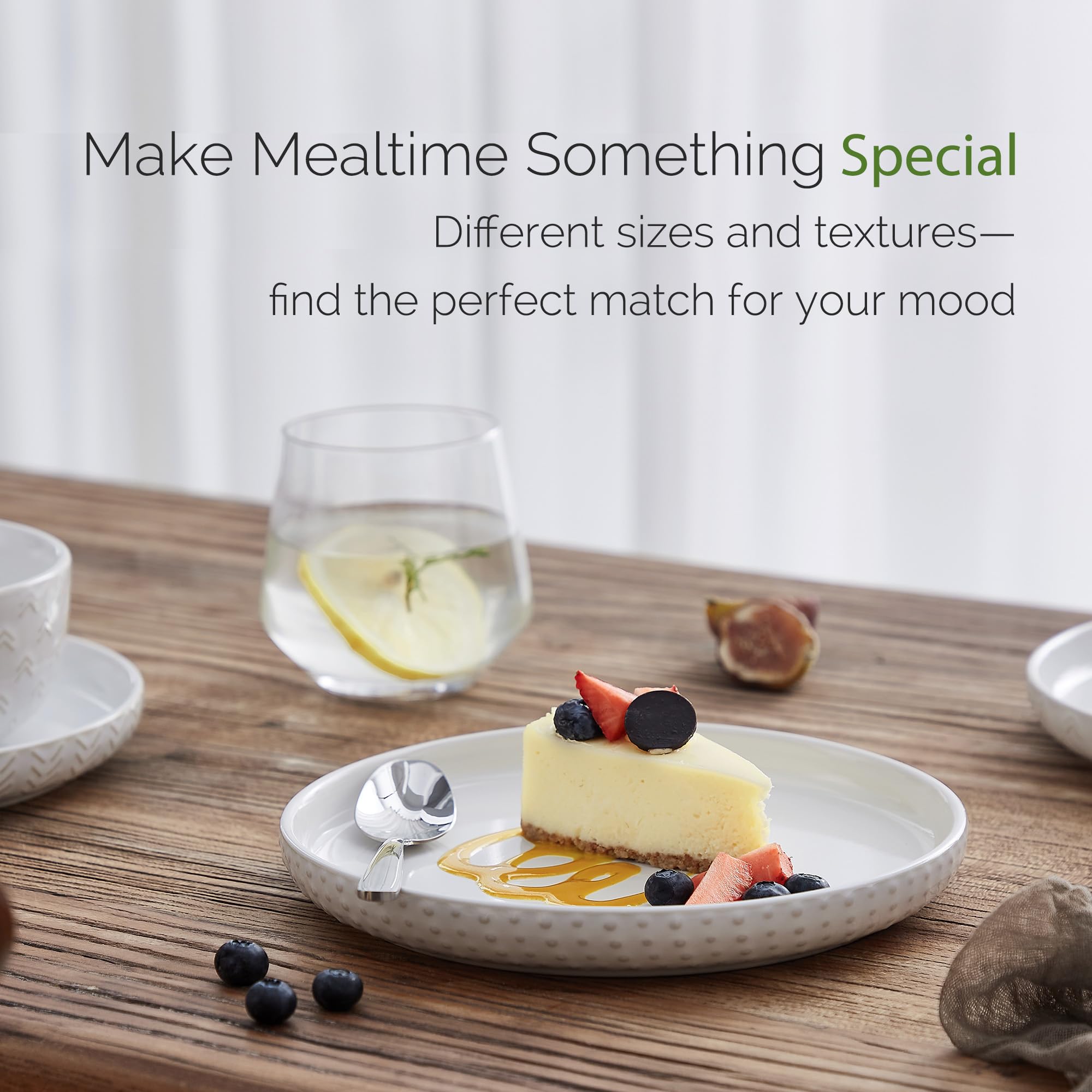 Lareina stoneware cereal bowls in ivory with handcrafted appeal for cozy breakfasts.