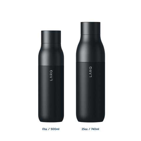 LARQ PureVis activation button starts purification quickly