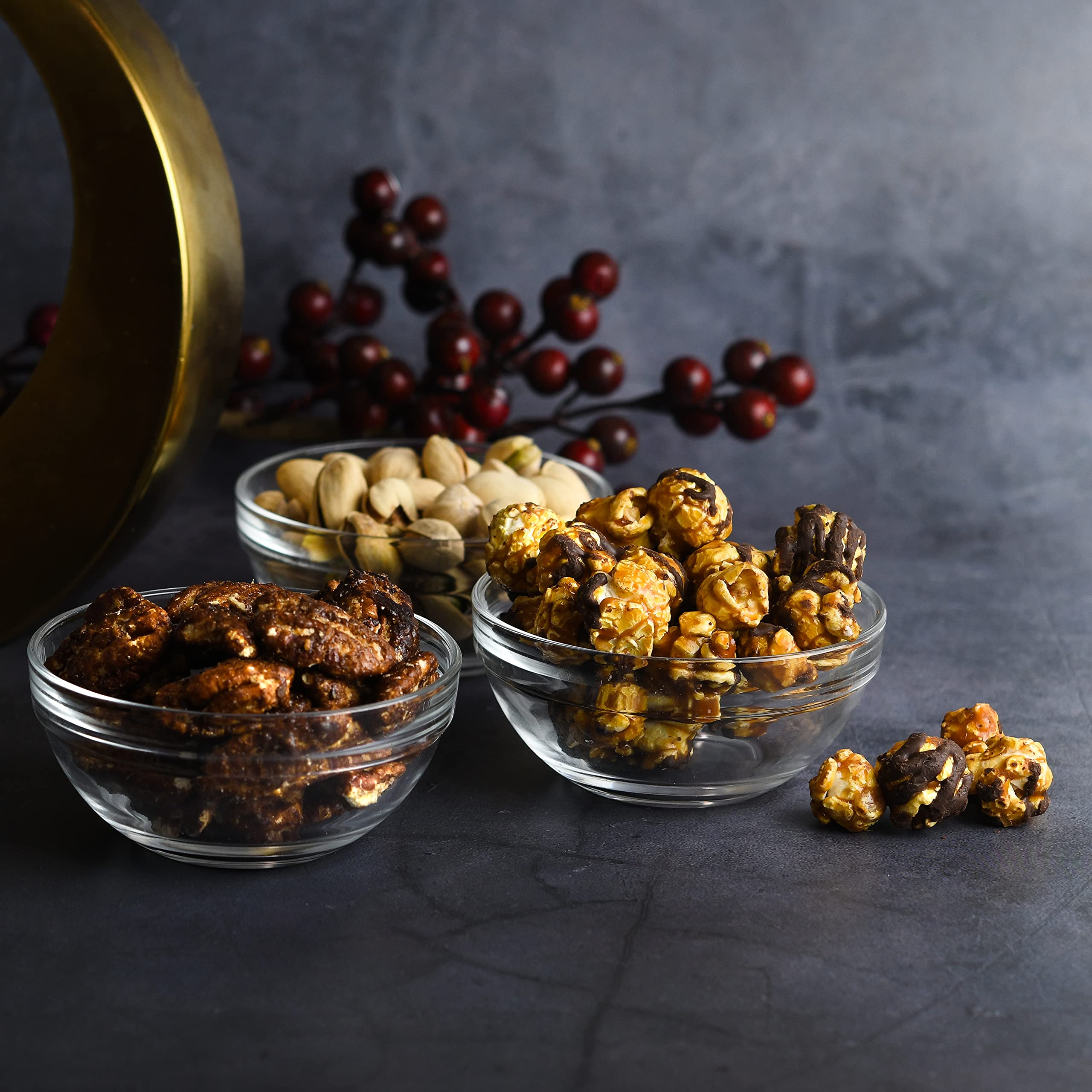 Lartique stackable snack bowls save cabinet space