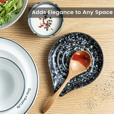 LAUCHUH dessert or jewelry tray function complements kitchen and vanity spaces.