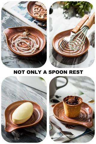 LAUCHUH spoon holder accommodates ladles, spoons, spatulas and tongs