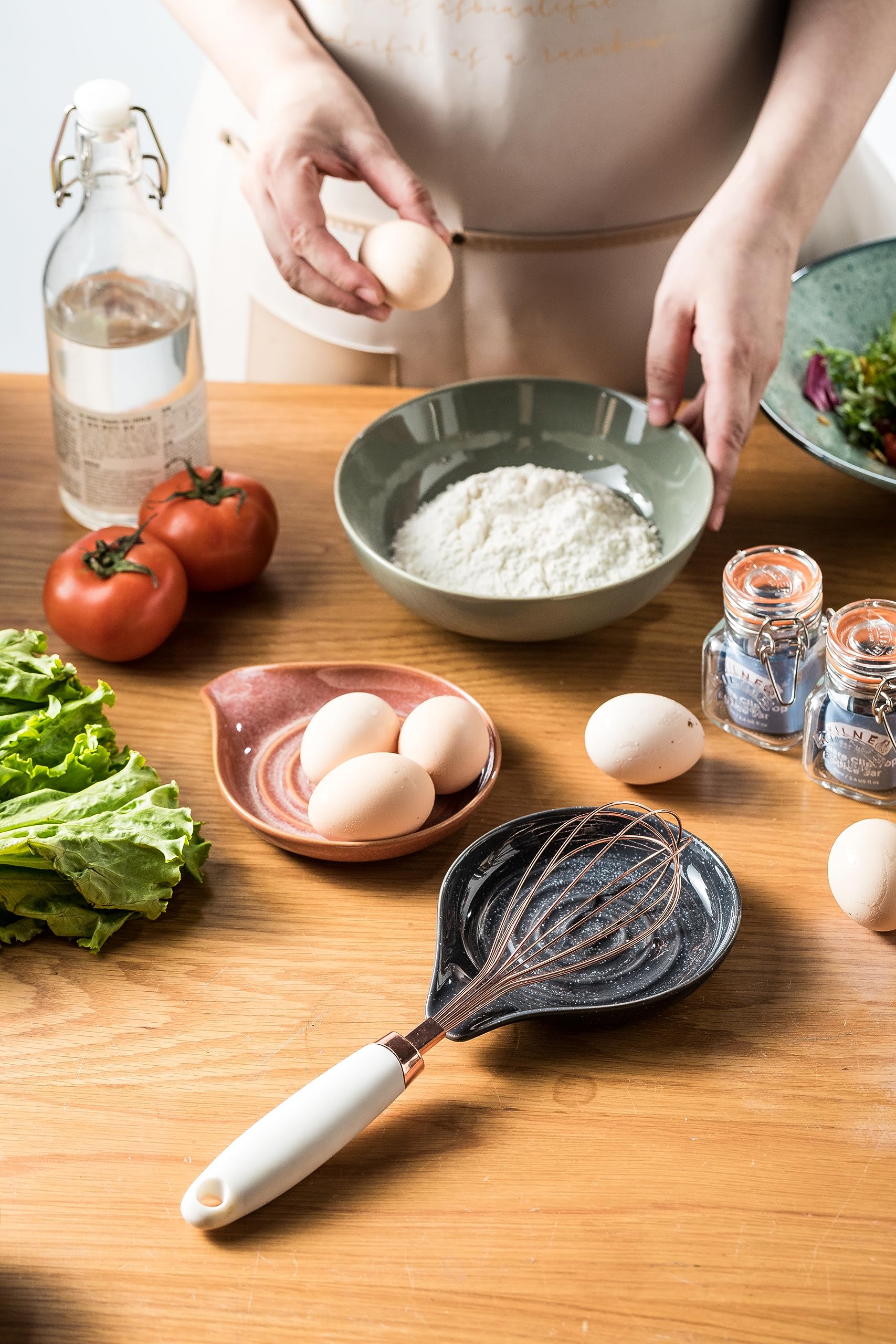LAUCHUH multiuse spoon rest doubles as small saucer or jewelry tray for small items