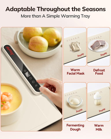 LAUDLIFE Keeps dishes warm for up to 99 hours.