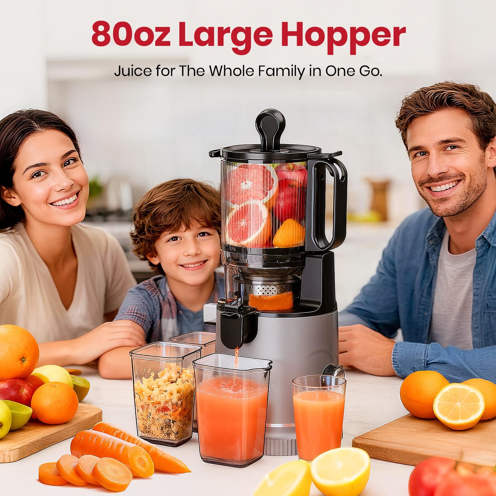 LAUDLIFE true cold-press technology preserves enzymes and nutrients in juices.