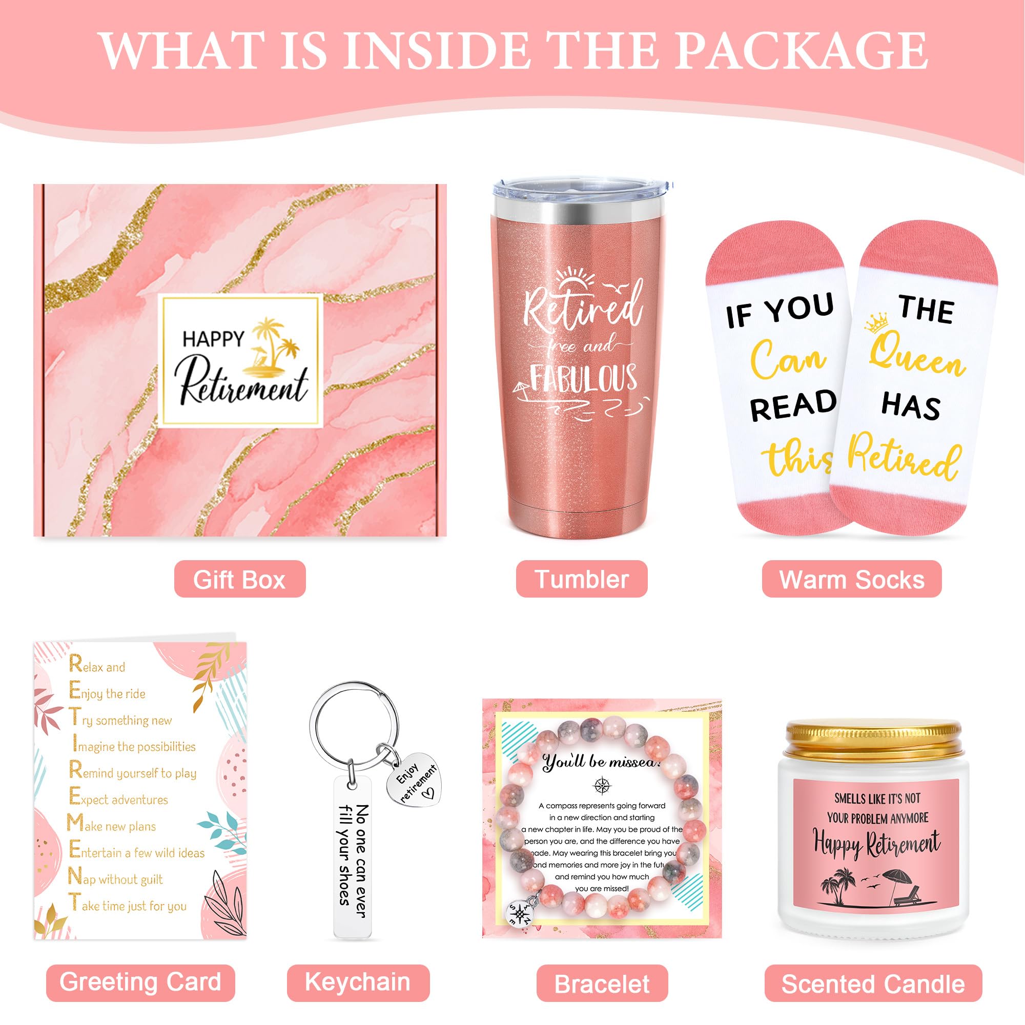 Launrada retirement gift packaging ready to gift without rewrapping