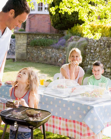 Lauon six-pack food cover set ready for parties and picnics