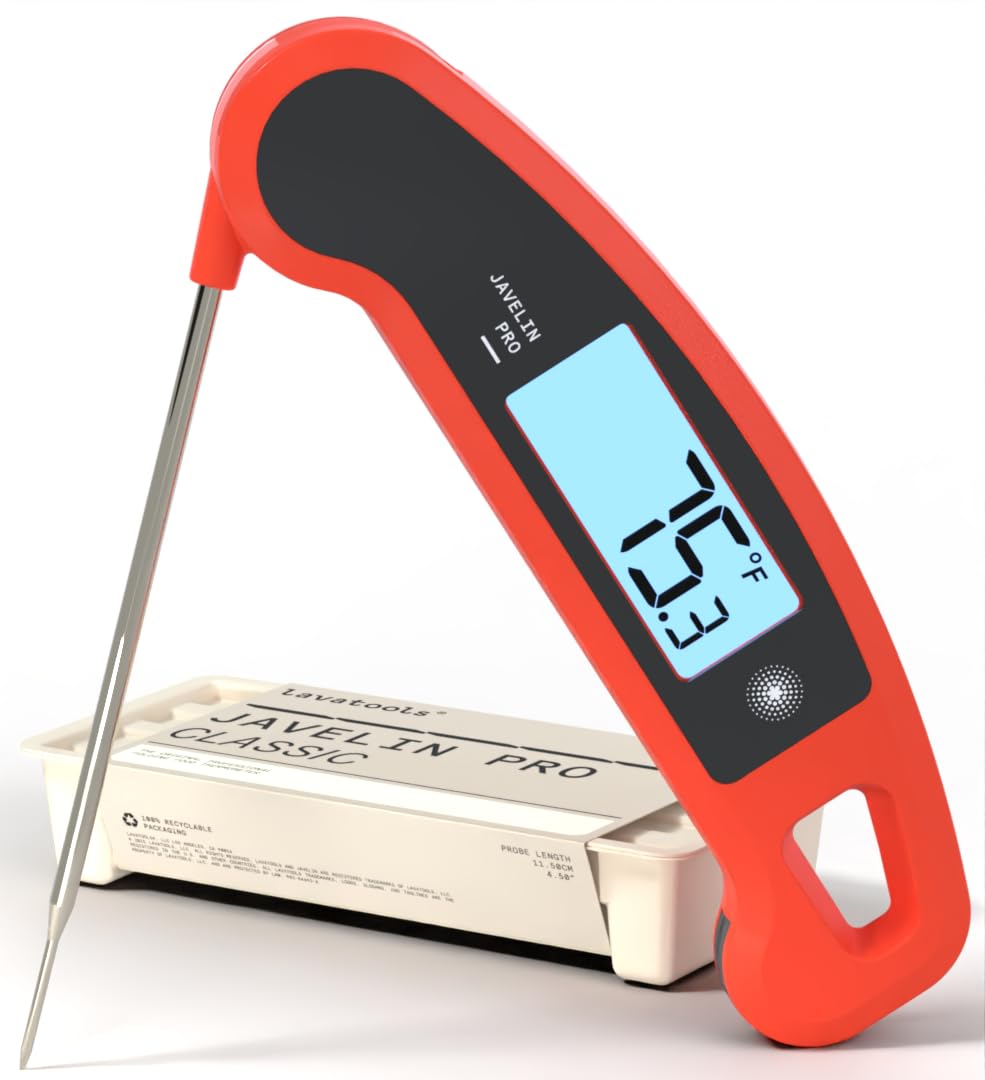Lavatools Javelin PRO Classic with 2-second readout for precise grilling and cooking