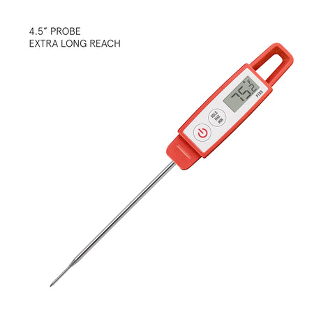 Lavatools PT09 4.5-inch probe for precise temperature readings during cooking.