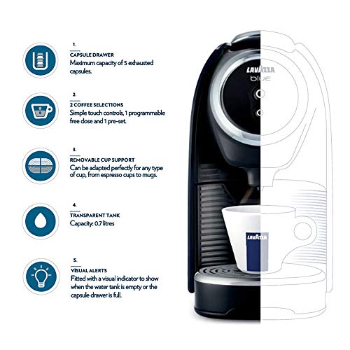 Lavazza Blue Classy Mini ideal for hotel rooms and small offices.