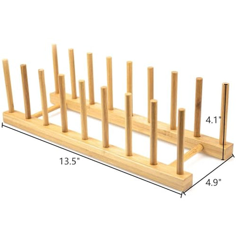 Lawei bamboo rack assembly parts ready for quick install