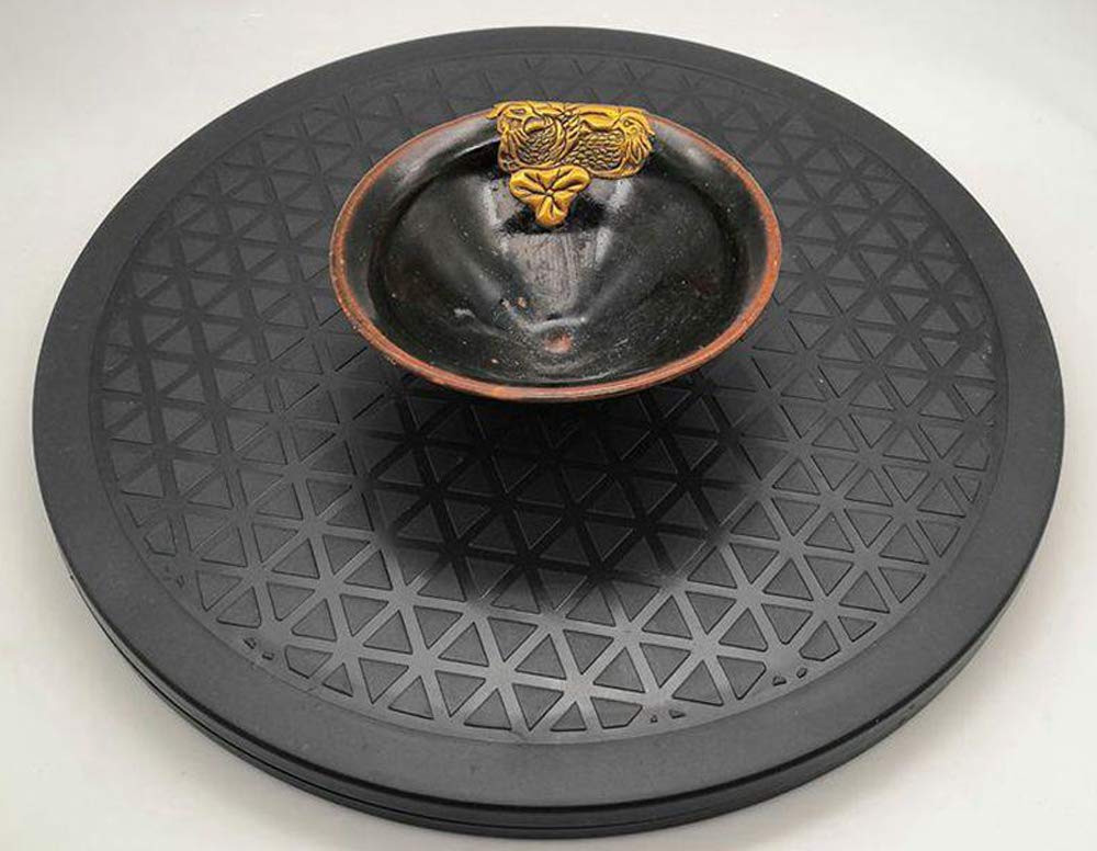 Lawei diamond top swivel for speakers and electronics organization