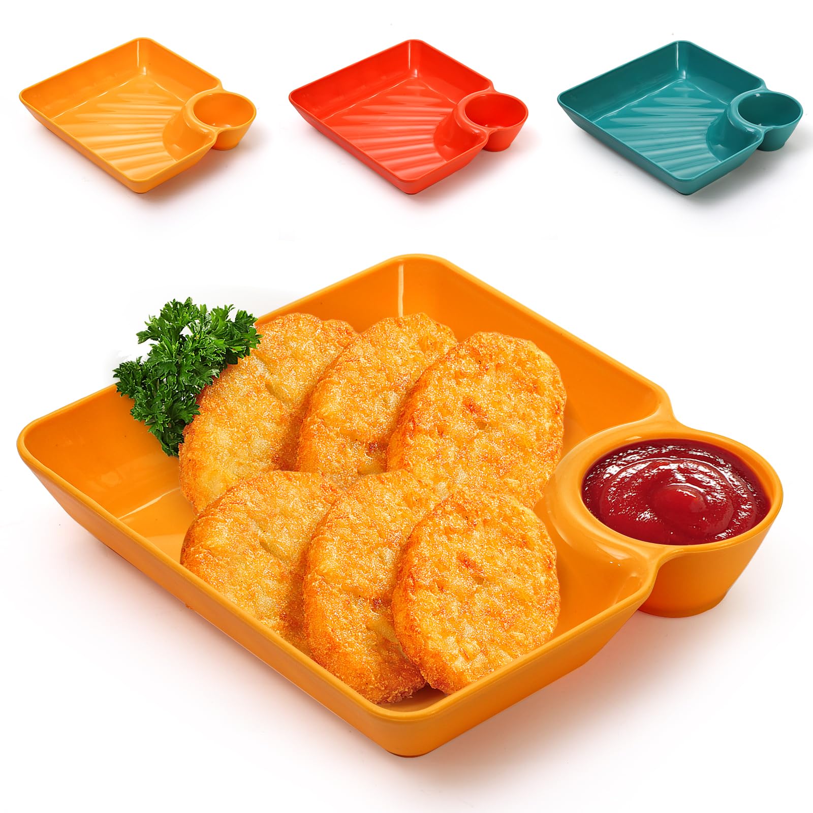 Lawei dip tray perfect for fruits, nuts, and snacks at gatherings.