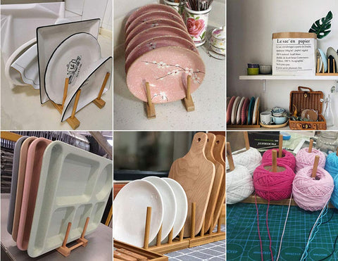 Lawei dish rack used for cups bowls and cutting boards