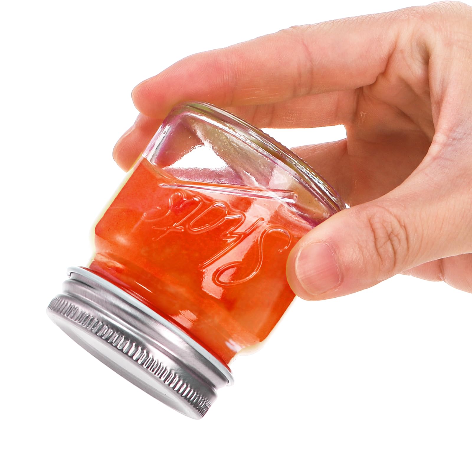 Lawei quilted design jars provide clear content visibility.