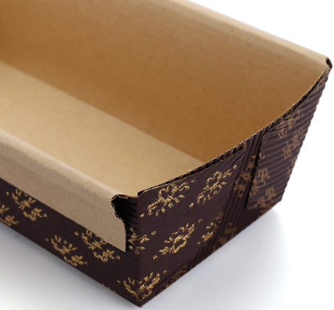 Lawei disposable loaf pans safe in microwave and oven up to 390°F