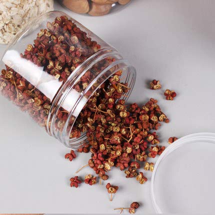 Clear PET jar highlights durable, food-grade material.