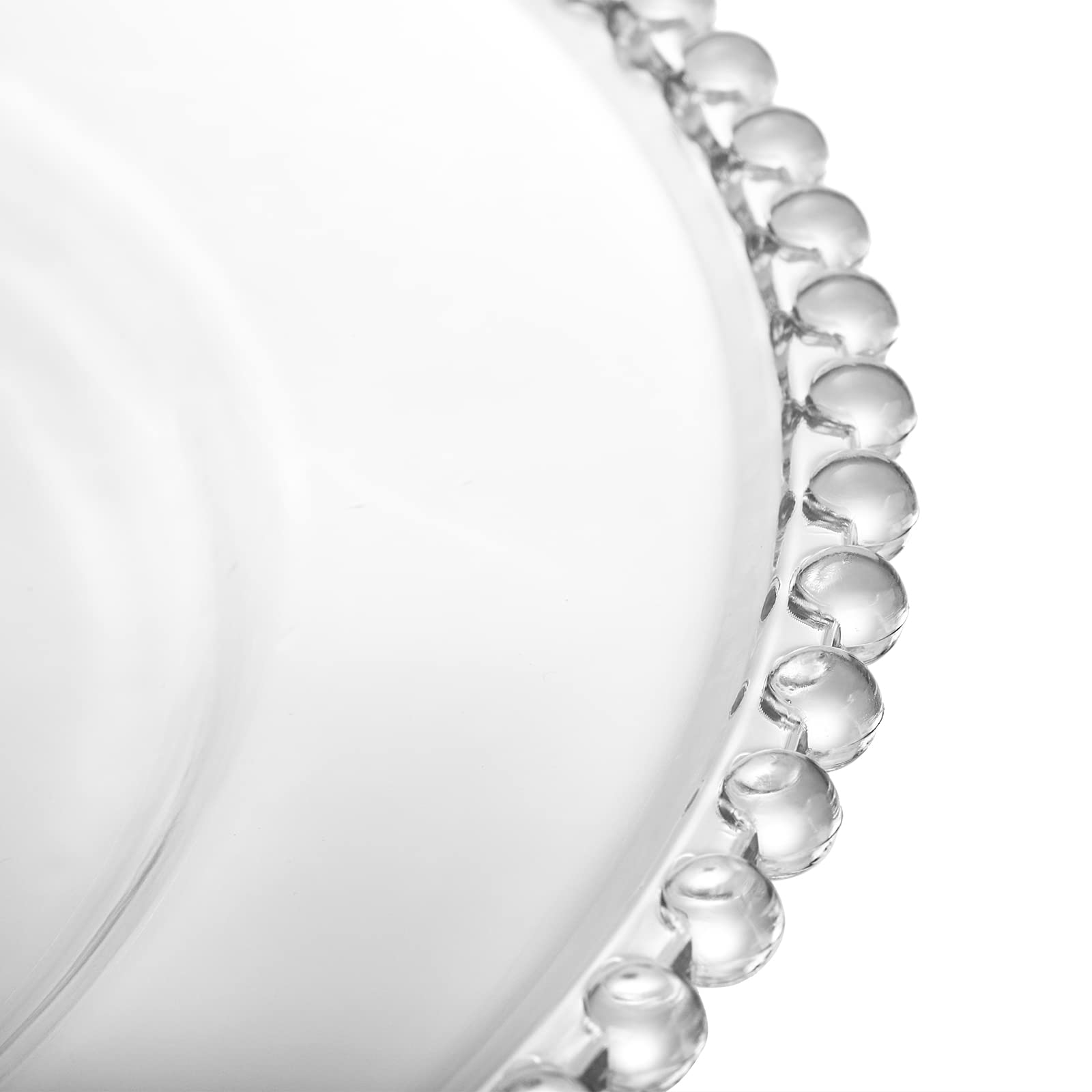 Lawei wedding table display with clear charger plates enhances presentation and guest experience