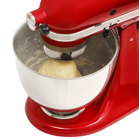Lawenme dough hook close-up shows sturdy metal construction