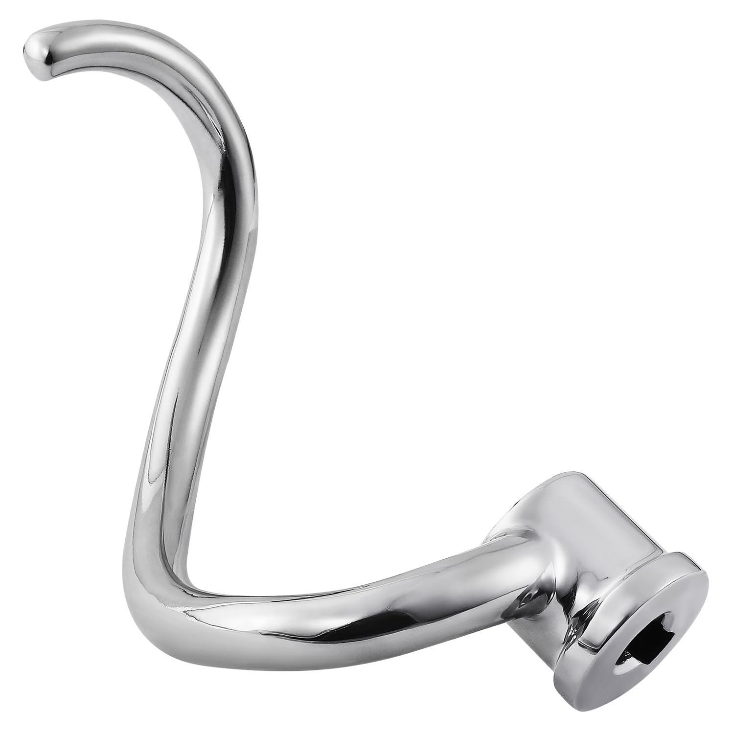 Lawenme 6qt spiral dough hook for KitchenAid ensures thorough kneading for even dough