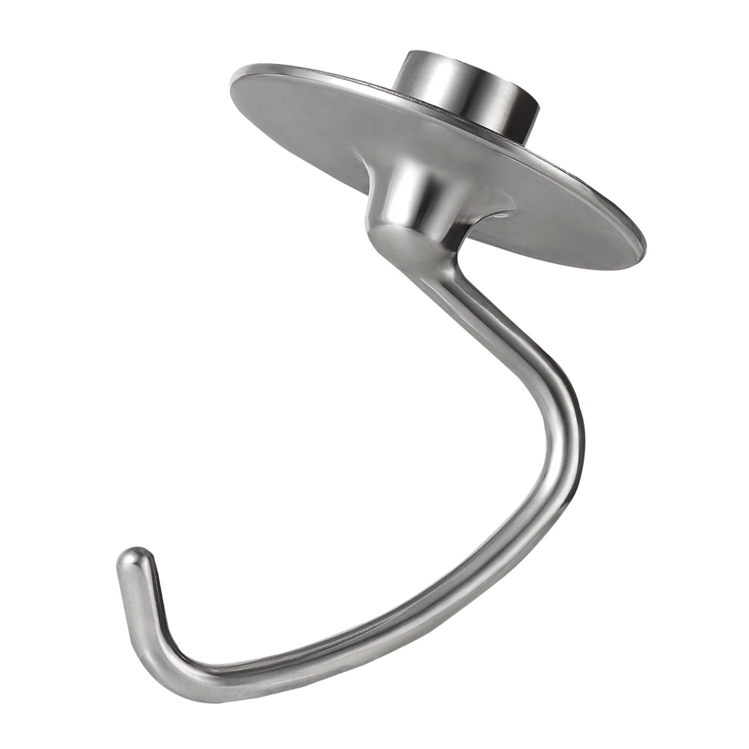 Lawenme K45DH stainless steel dough hook close-up for durable kneading
