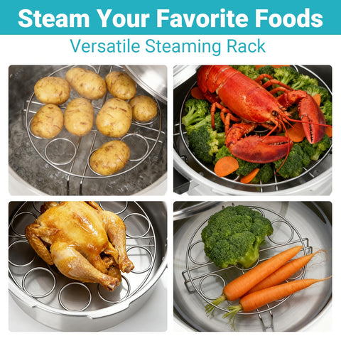 LayaVilla durable stainless steel steamer rack for long-lasting use
